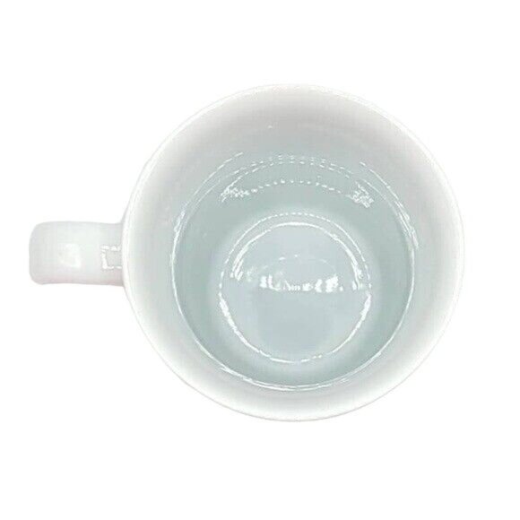 Starbucks Snowflakes Holiday Mug White 12oz 4.75" Red Houses Trees Christmas - Picture 7 of 10